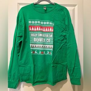 Ugly Christmas sweater, 5K T-shirt